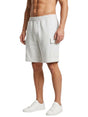 Image for Men's Plain Solid Cargo Short,Light Grey