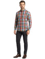 Image for Men's Plaid Dress Shirt,Multi