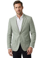 Image for Men's Plain Solid Blazer,Light Olive