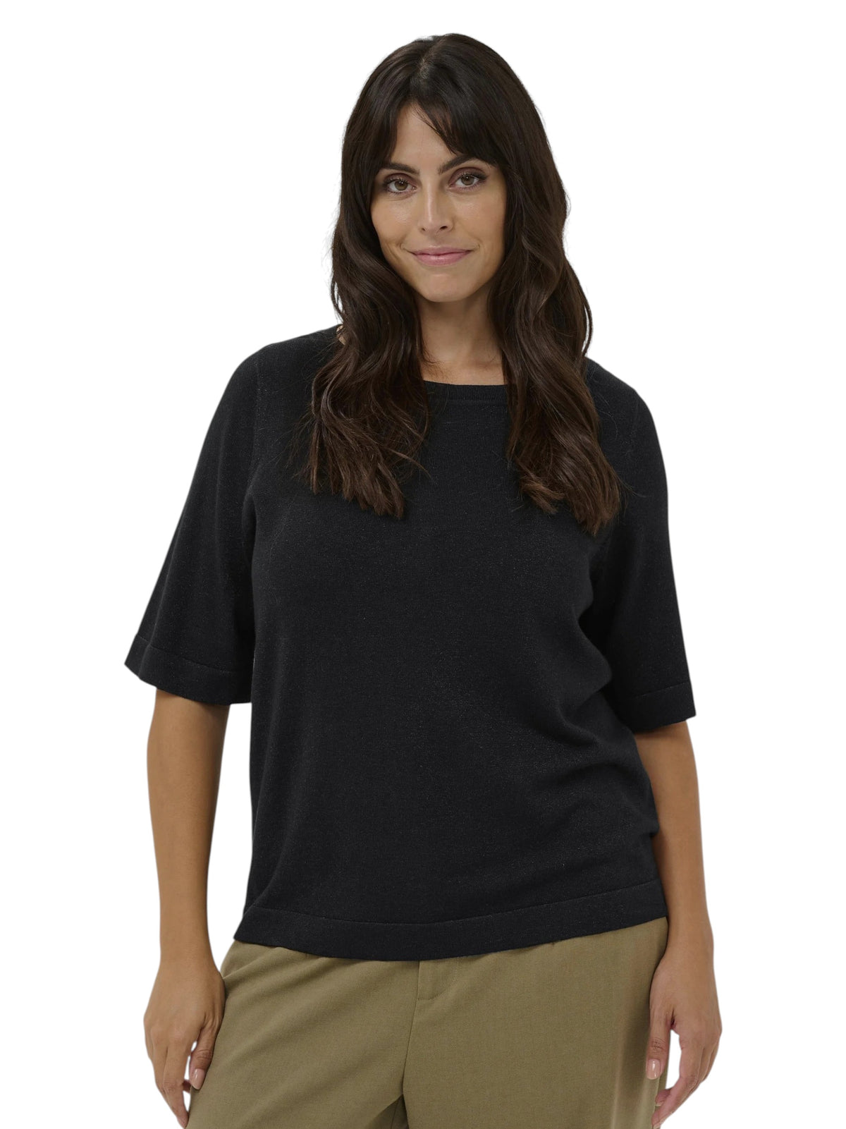 Image for Women's Plain Top,Black