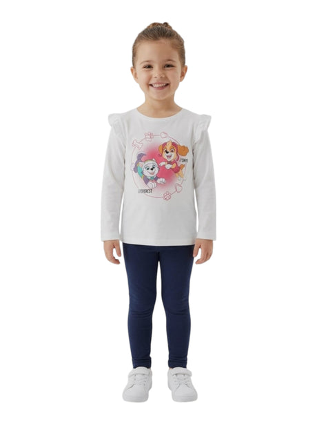 Image for Kids Girl's Printed Top,White