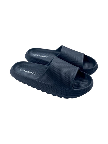 Image for Men's Plain Slippers,Navy