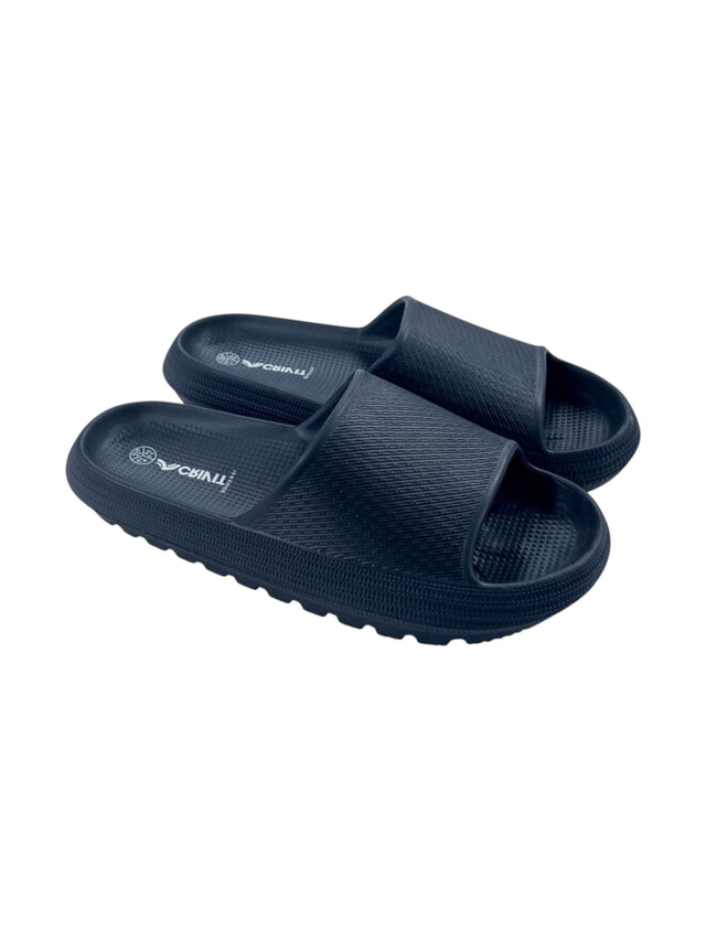 Image for Men's Plain Slippers,Navy