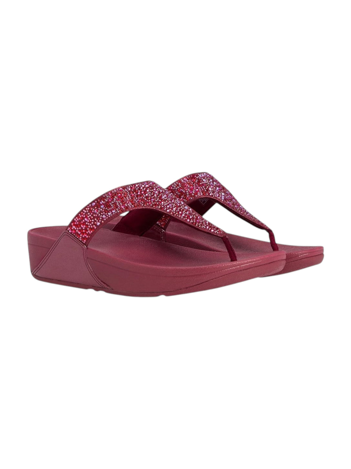 Image for Women's Rhinestones Shoes,Burgundy