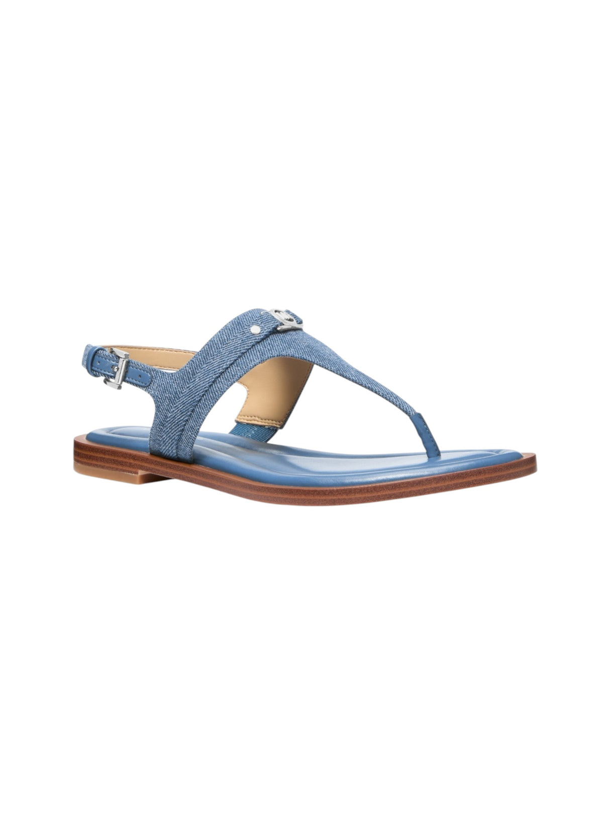 Image for Women's Plain Sandals,Jeans Blue