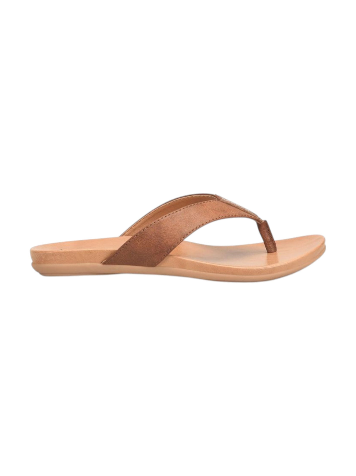 Image for Women's Plain Slippers,Brown