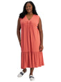 Image for Women's Plain Dress,Coral