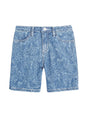 Image for Kids Girl's Printed Short,Jeans Blue