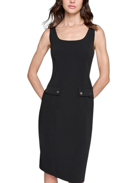 Image for Women's Plain Dress,Black