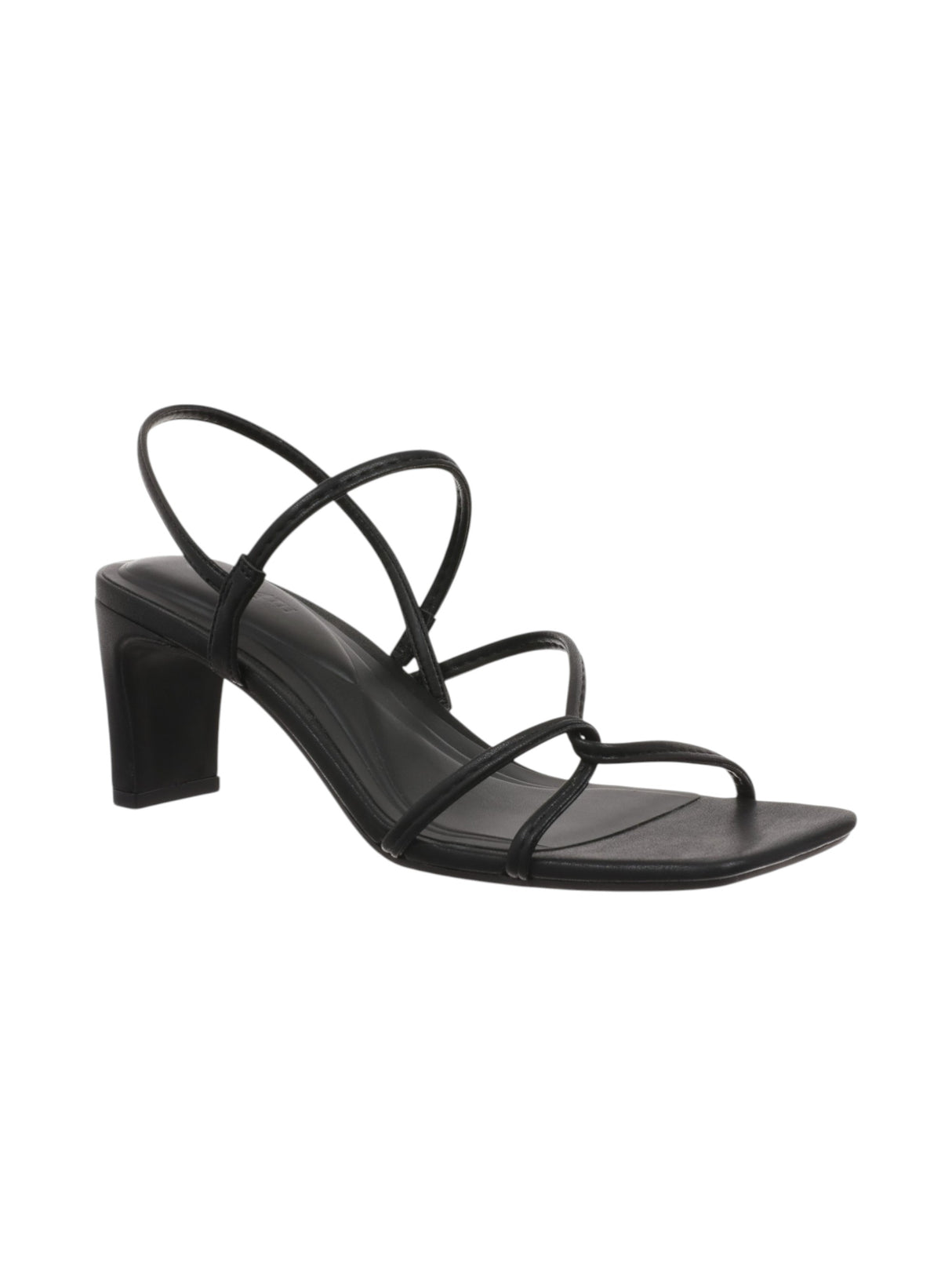 Image for Women's Ribbed Heels Shoes,Black