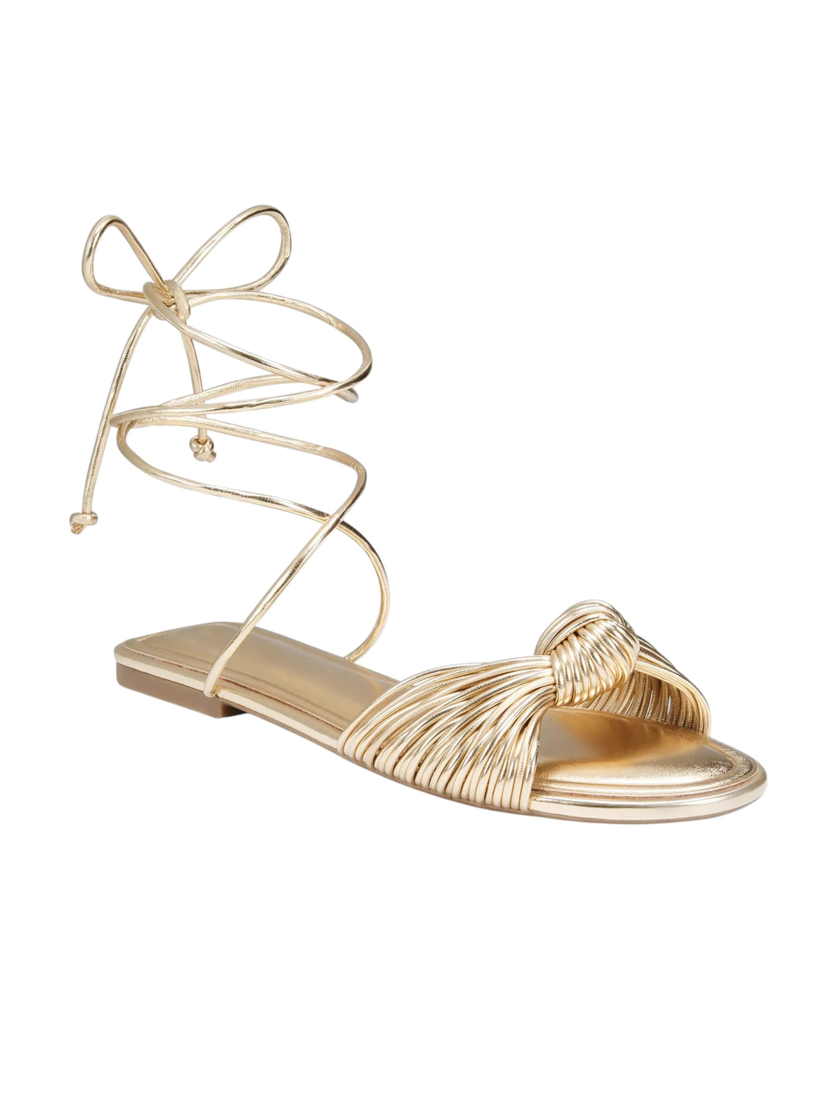 Image for Women's Wrapped Sandals,Gold