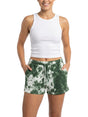 Image for Women's Colorblocked Sleepwear Short,Green/White