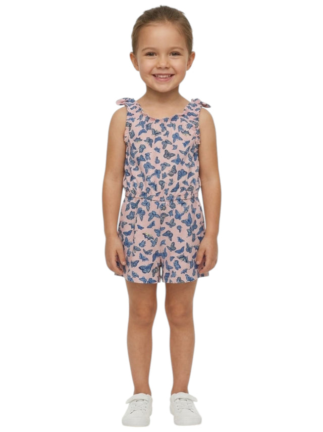 Image for Kids Girl's Printed Jumpsuit,Rose