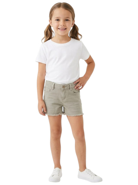 Image for Kids Girl's Plain Short,Olive