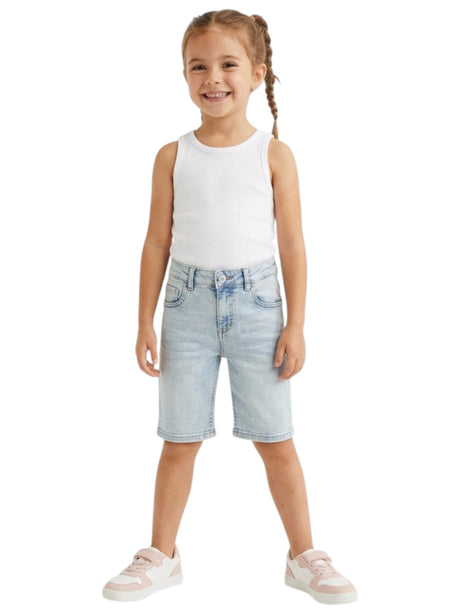 Image for Kids Girl's Plain Short,Blue