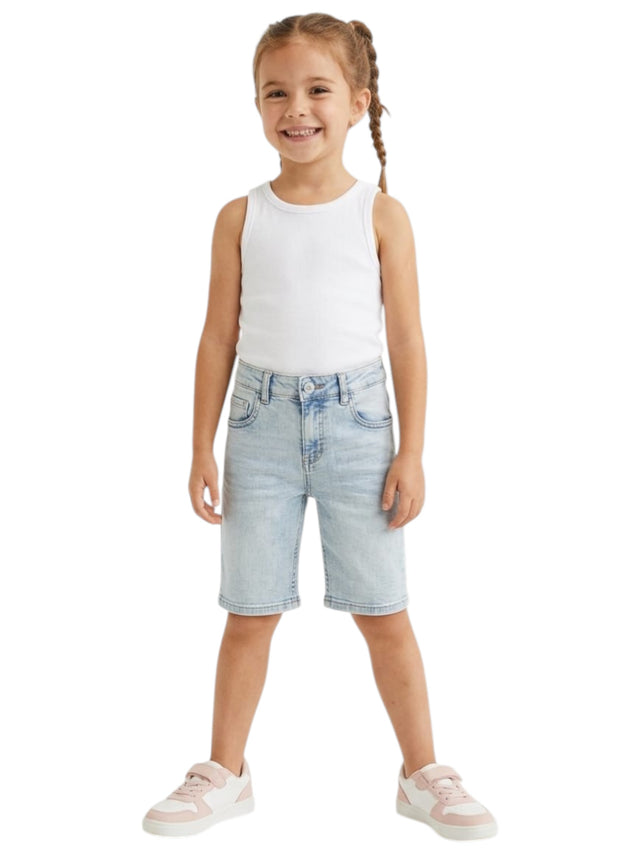 Image for Kids Girl's Plain Short,Blue