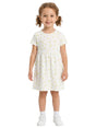 Image for Kids Girl's Printed Dress,White