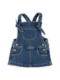 Image for Kids Girl's Plain Jeans Dress,Blue