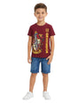 Image for Kids Boy's Printed Top,Burgundy