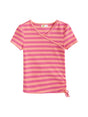Image for Kids Girl's Pink Striped Top,Apricot
