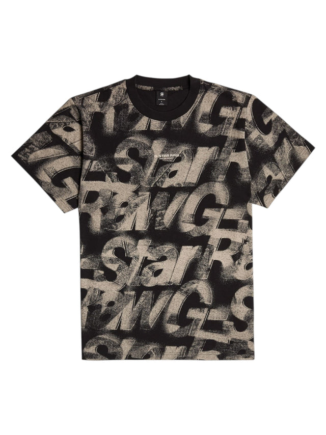 Image for Men's Printed Top,Black
