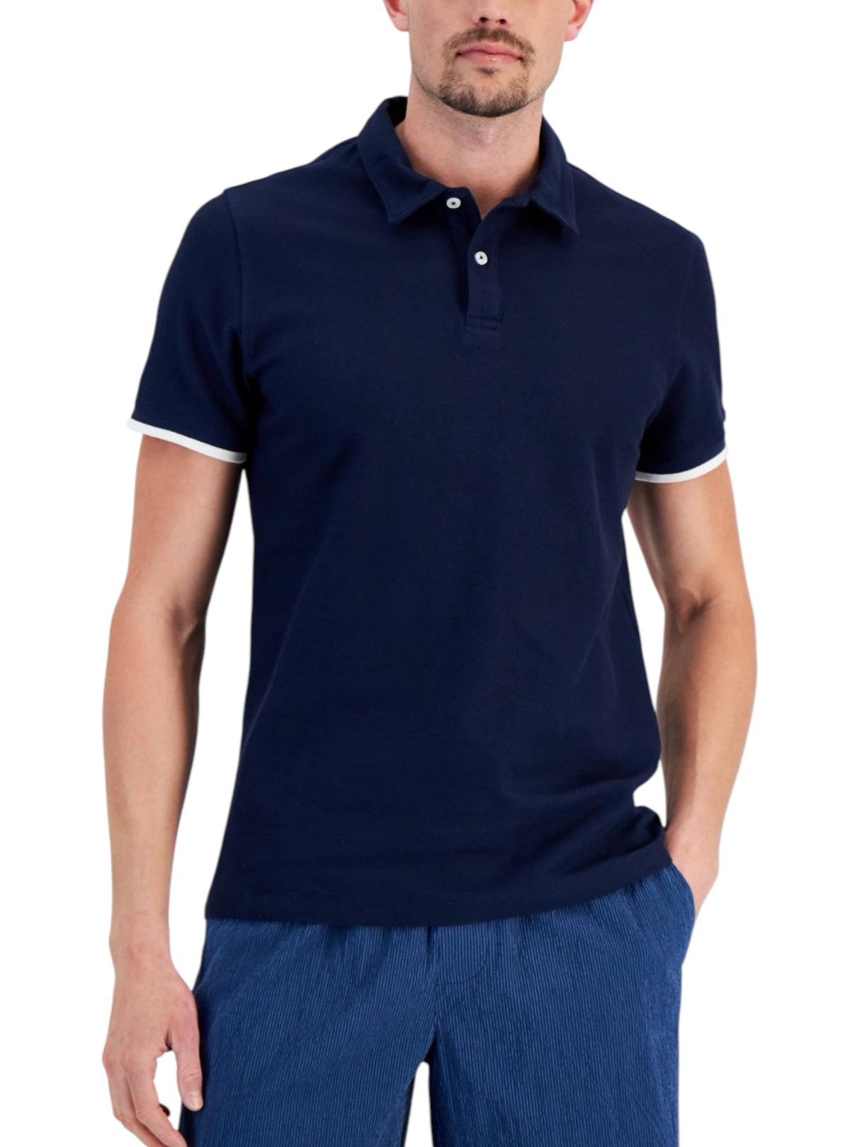 Image for Men's Plain Top,Navy