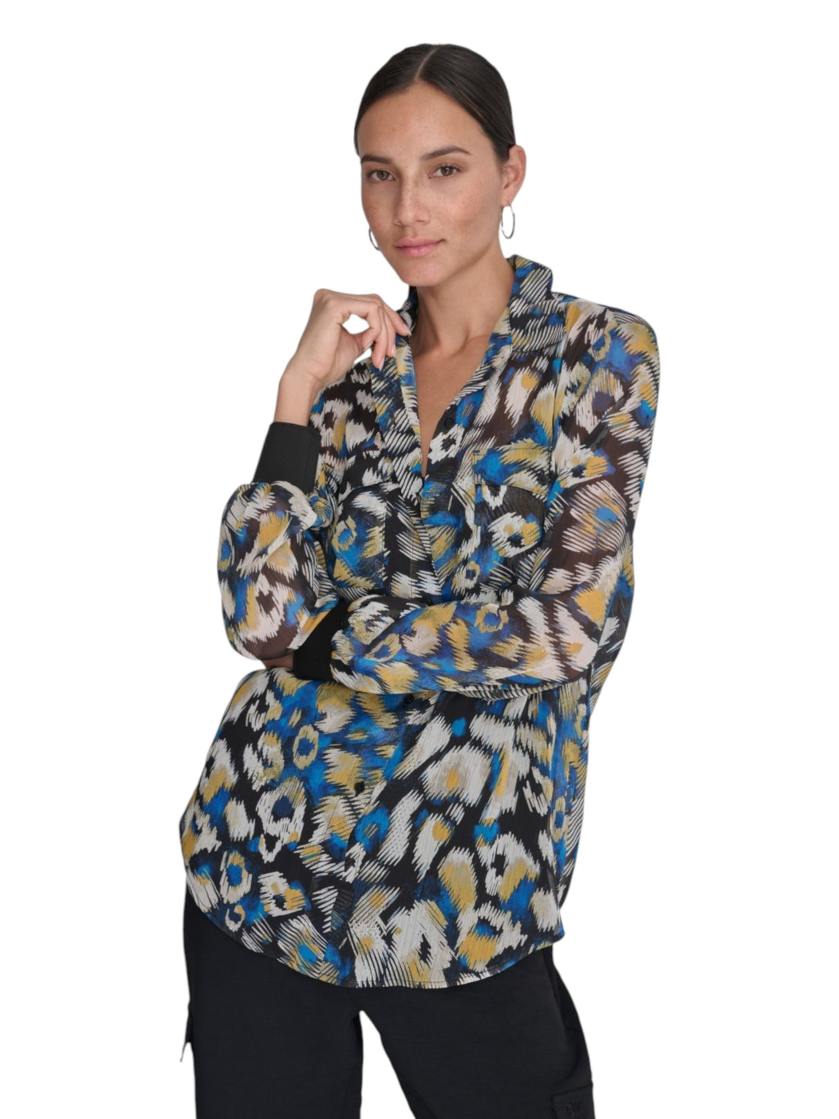Image for Women's Printed Chemise,Multi