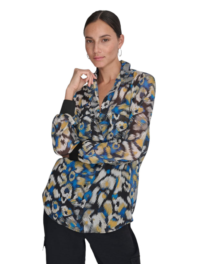 Image for Women's Printed Chemise,Multi