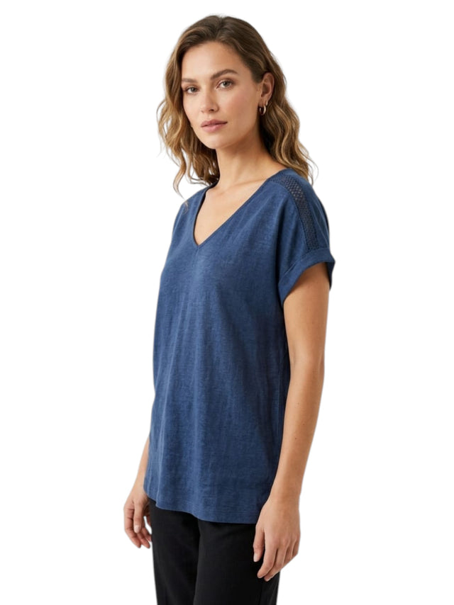 Image for Women's Knitted Top,Navy