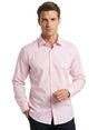 Image for Men's Plain Dress Shirt,Pink