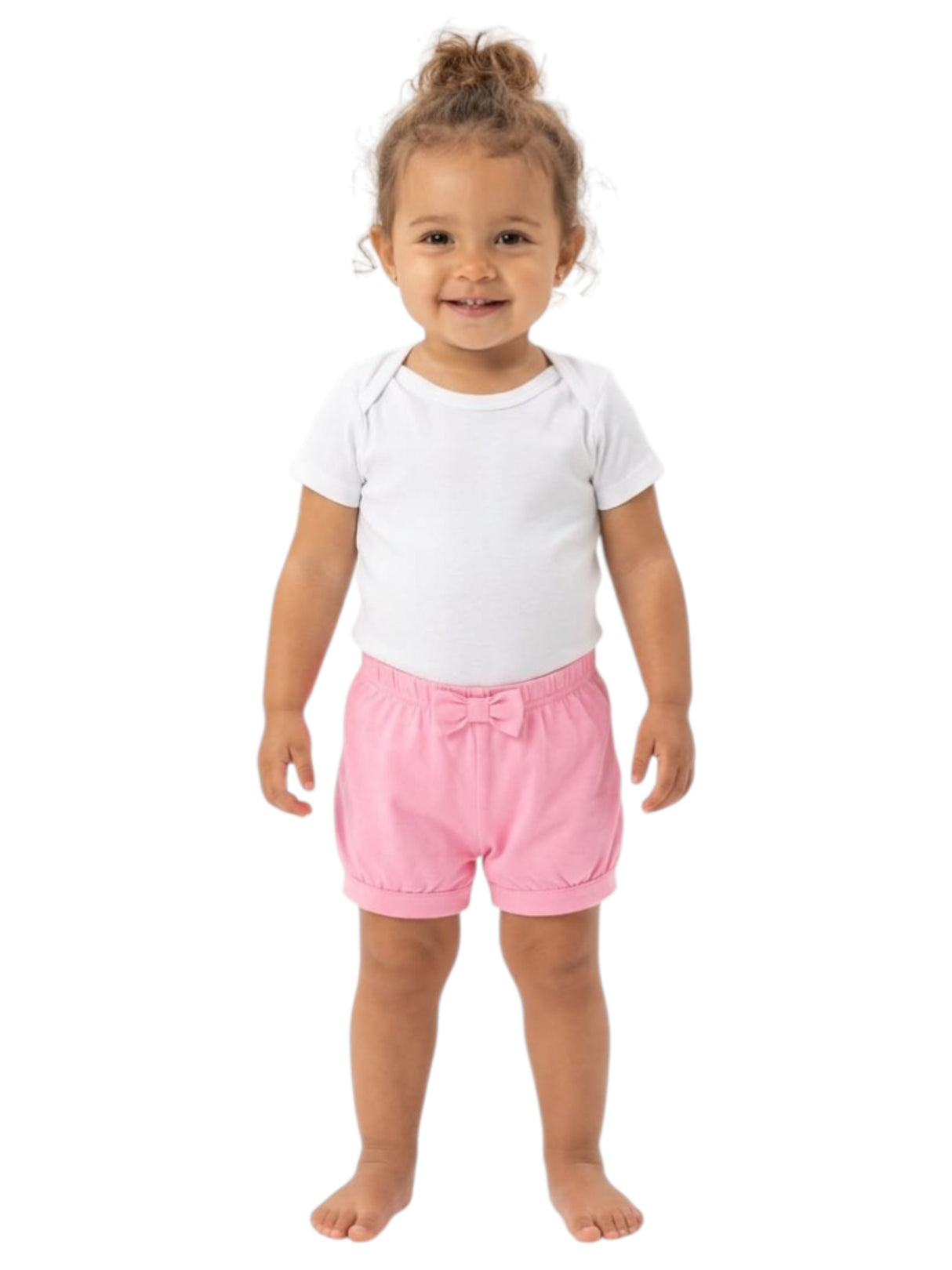 Image for Kids Girl's Plain Short,Pink