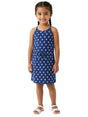 Image for Kids Girl's Printed Dress,Navy