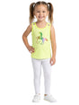 Image for Kids Girl's Striped Printed Top,Light Green