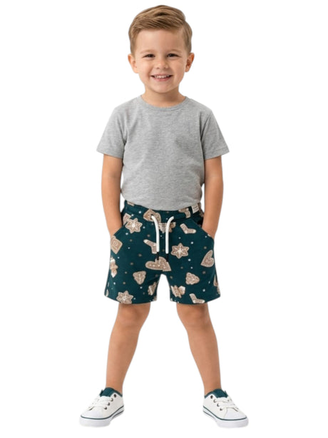 Image for Kids Boy's Printed Short,Green