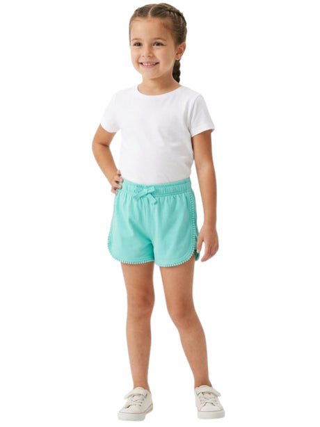 Image for Kids Girl's Plain Short,Aqua