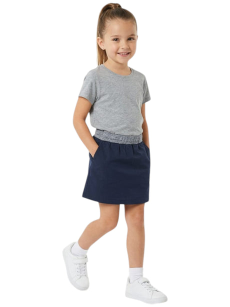 Image for Kids Girl's Plain Skirt,Navy