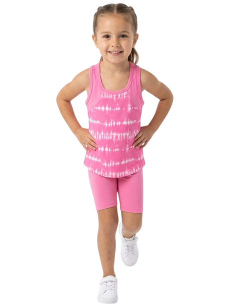 Image for Kids Girl's White Printed Top,Pink