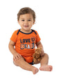 Image for Kids Boy's Printed Bodysuit,Orange