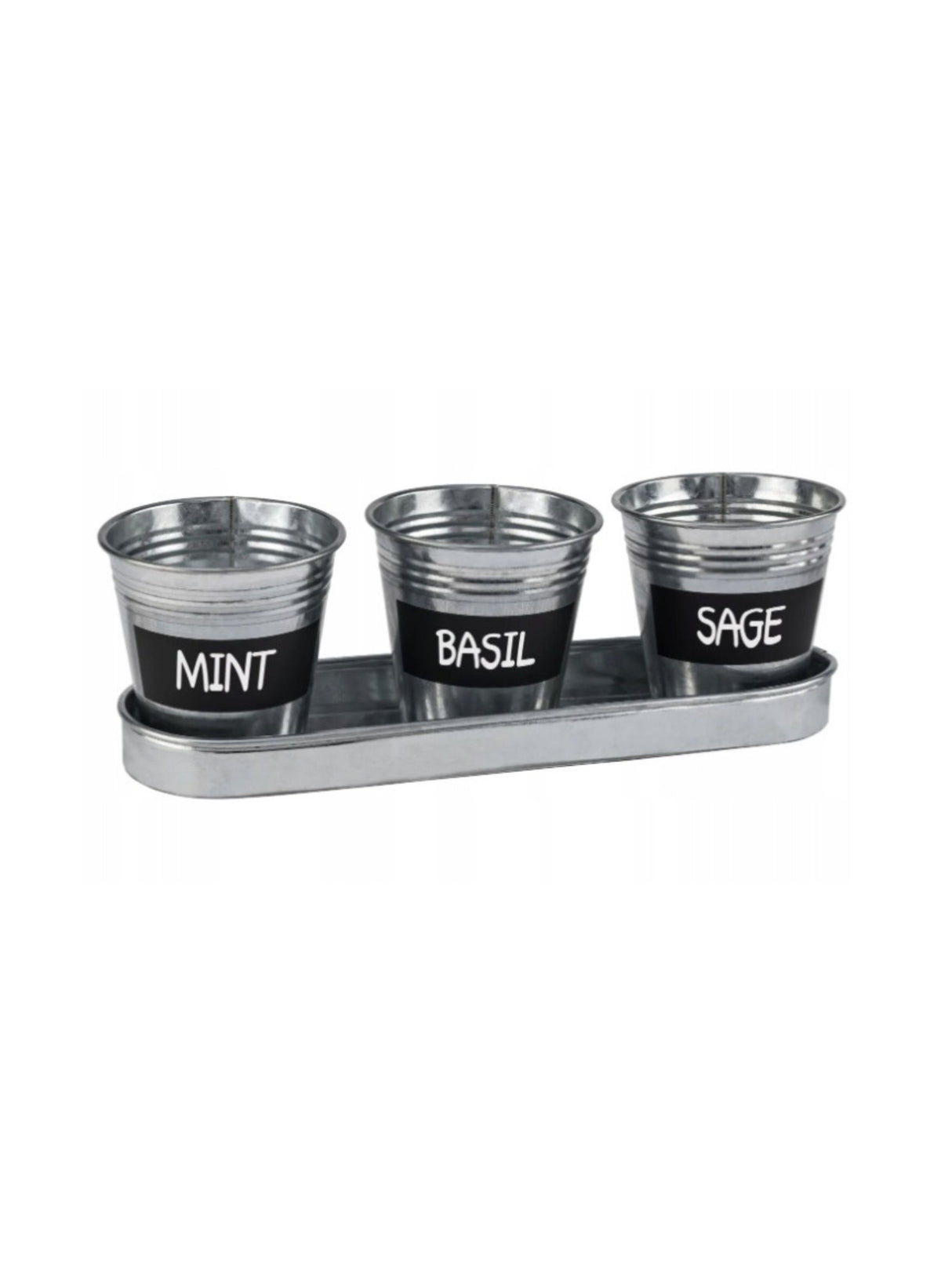 Image for Herb Planters With Saucer And Board