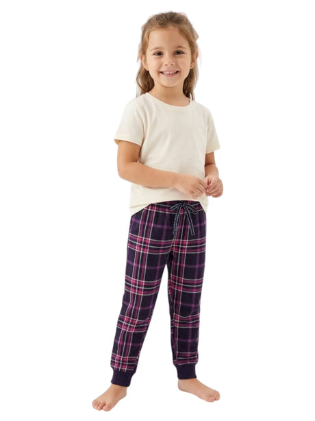 Image for Kids Girl's Plaid Sleepwear Pant,Nevy