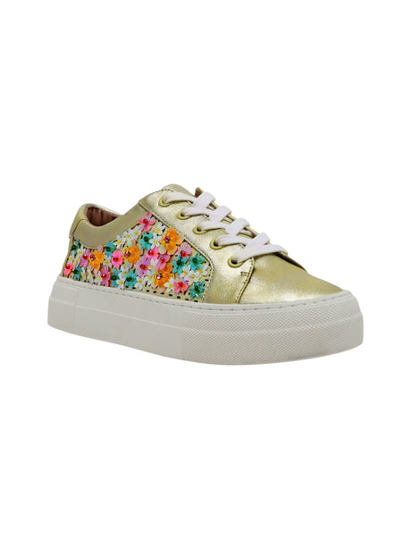 Image for Women's Floral Details Shoes,Lime Multi