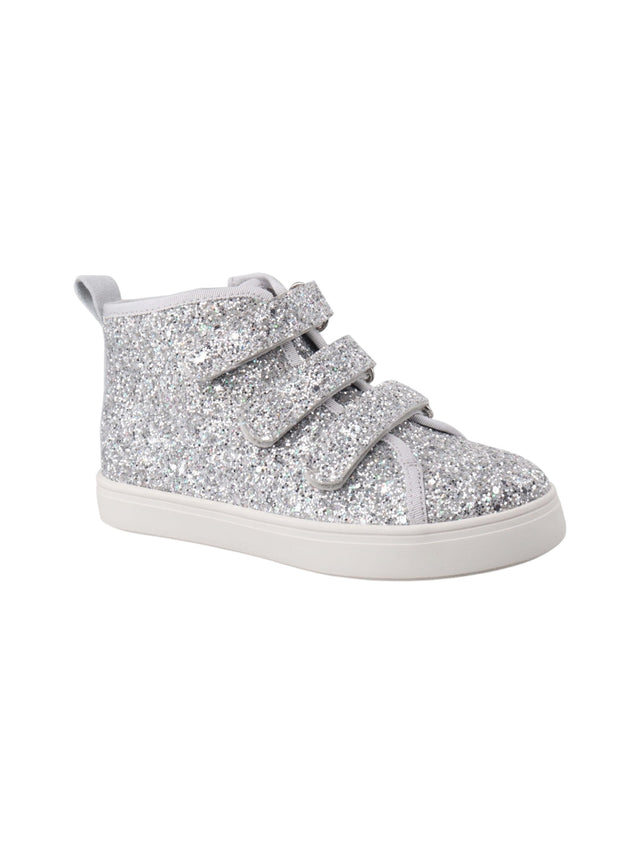 Image for Kids Girl's Glitter Shoes,Silver