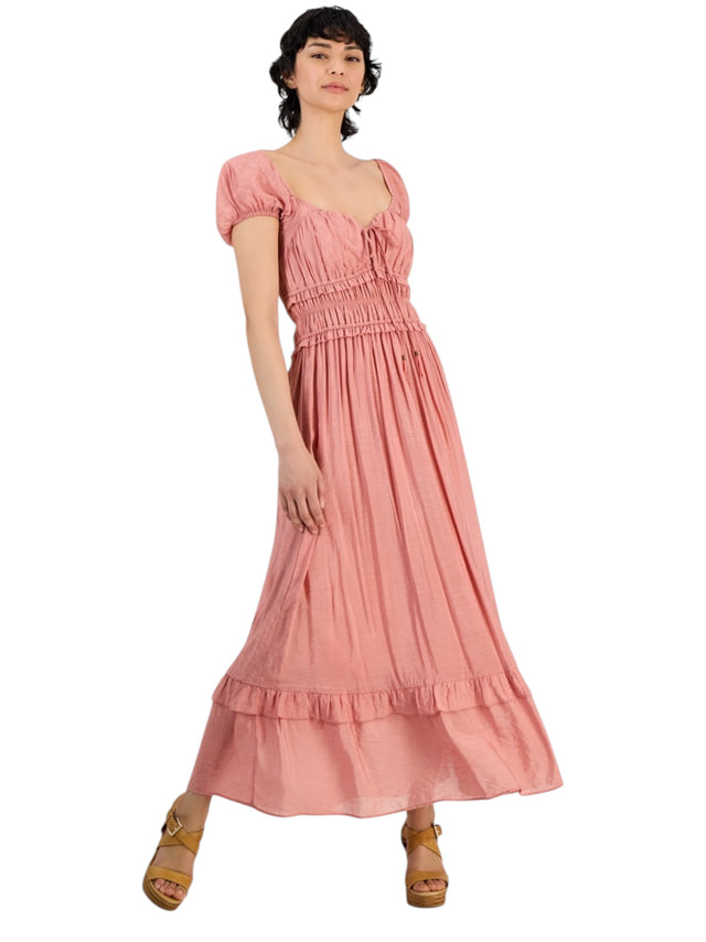 Image for Women's Plain Dress,Dusty Rose