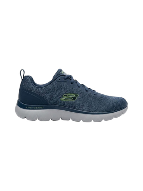 Image for Men's Textured Shoes,Dark Blue