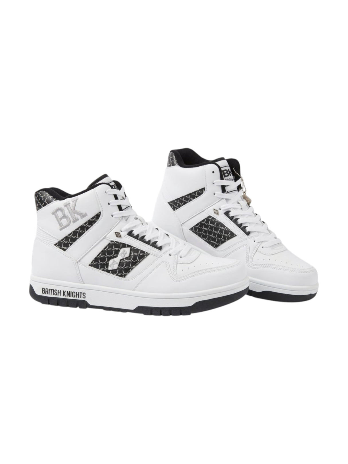 Image for Men's Colorblocked High Top Shoes,White
