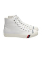 Image for Men's Plain High Top Shoes,White