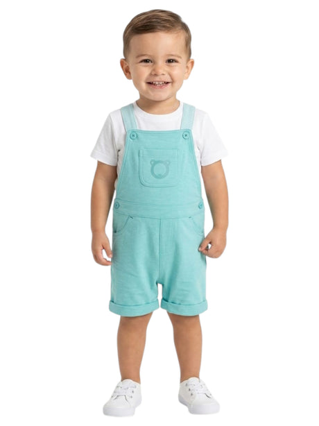 Image for Kids Boy's Printed Jumpsuit,Aqua