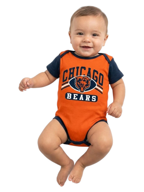 Image for Kids Boy's Printed Bodysuit,Orange