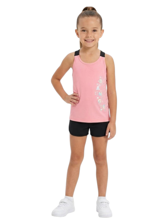 Image for Kids Girl's Printed Top,Pink