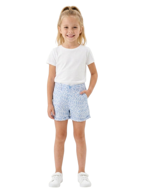 Image for Kids Girl's Printed Short,Blue